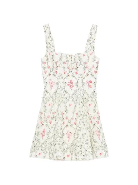 floral-print mini dress by AGUA BY AGUA BENDITA