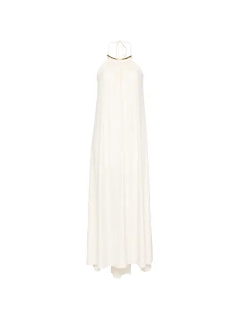 halterneck midi dress by AGUA DE COCO