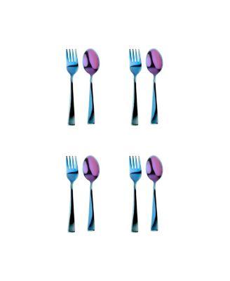 Fork and Spoon Pair Utensils Set of 4 - Ages 12 months+ by AHIMSA