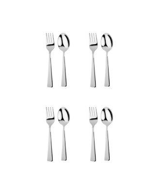 Fork and Spoon Pair Utensils Set of 4 - Ages 12 months+ by AHIMSA