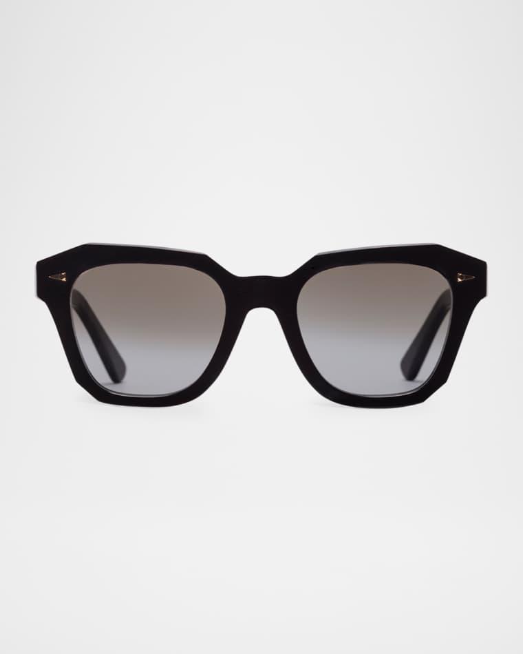 Pont Des Arts Acetate & Nylon Square Sunglasses by AHLEM