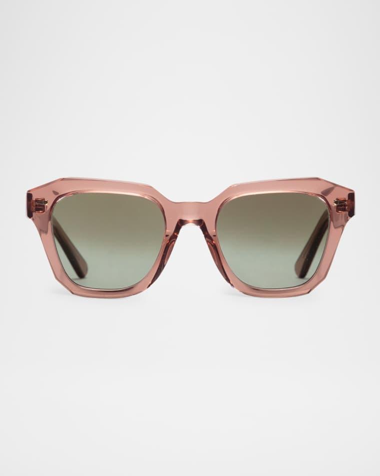 Pont Des Arts Acetate & Nylon Square Sunglasses by AHLEM