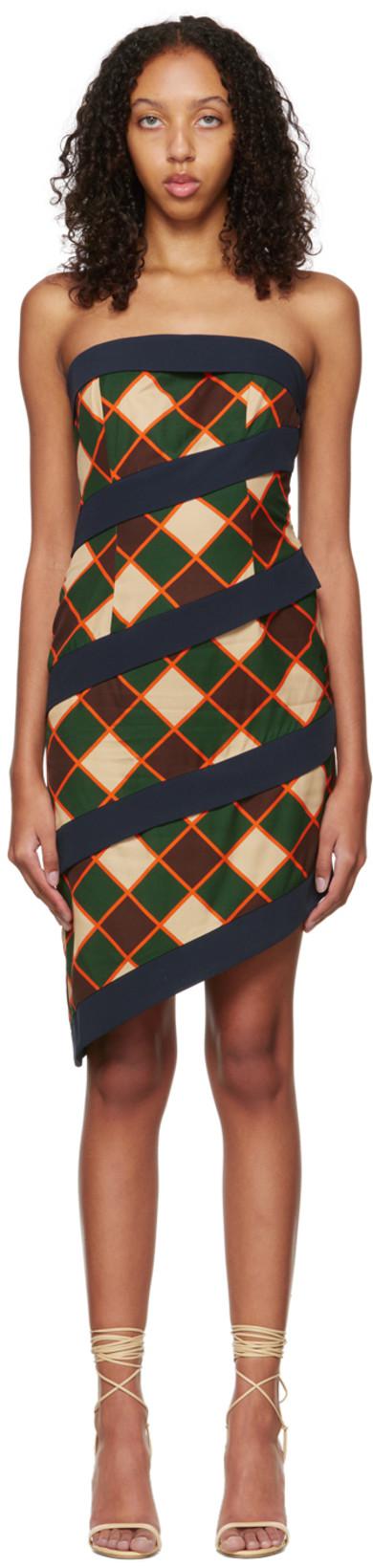 Multicolor Robyn Minidress by AHLUWALIA