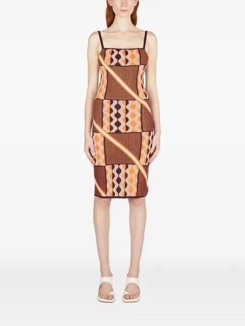 Taffi midi dress by AHLUWALIA