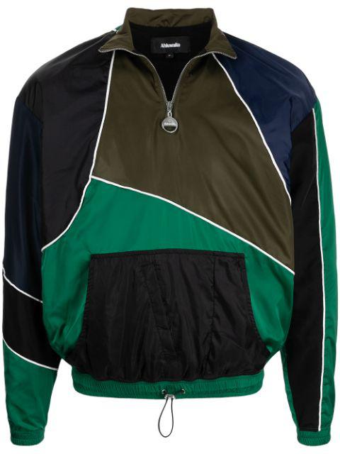 colour-block sport jacket by AHLUWALIA
