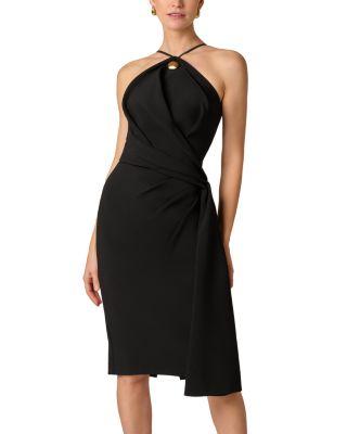 Crepe Midi Dress by AIDAN MATTOX