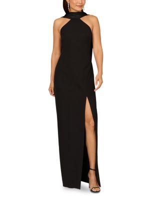 Scarf Column Dress by AIDAN MATTOX