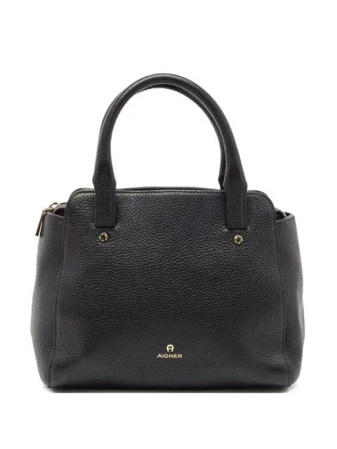 2024 leather tote bag by AIGNER VINTAGE