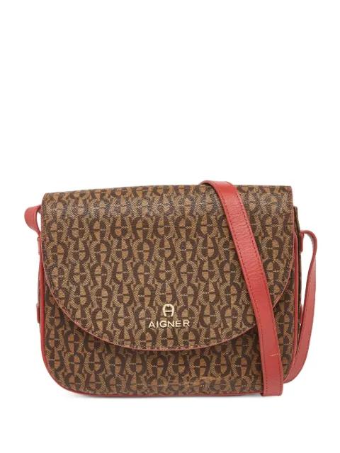 monogram crossbody bag by AIGNER VINTAGE
