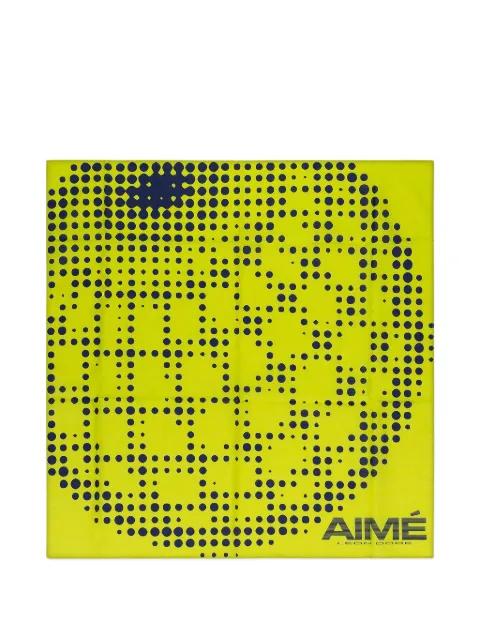 NEW BALANCE geo-print bandana by AIME LEON DORE