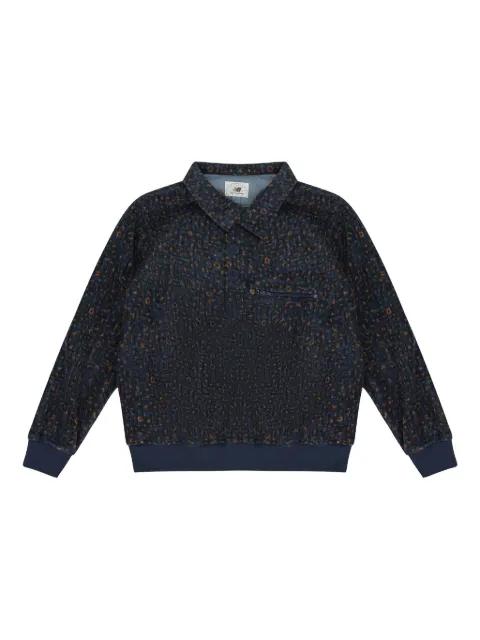 geometric-pattern sweater by AIME LEON DORE