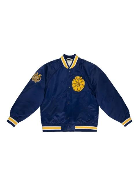 satin team track jacket by AIME LEON DORE