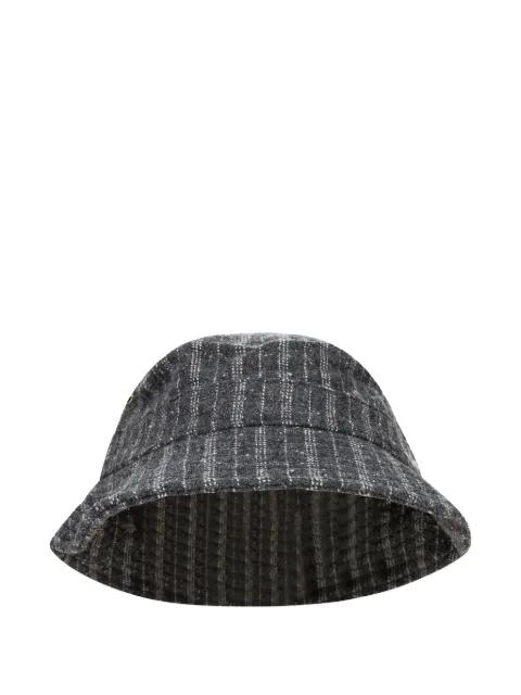 striped heritage bucket hat by AIME LEON DORE