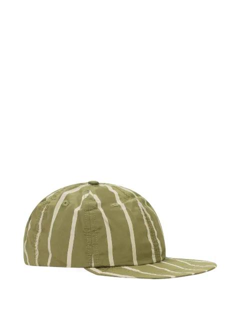 striped-pattern crusher hat by AIME LEON DORE