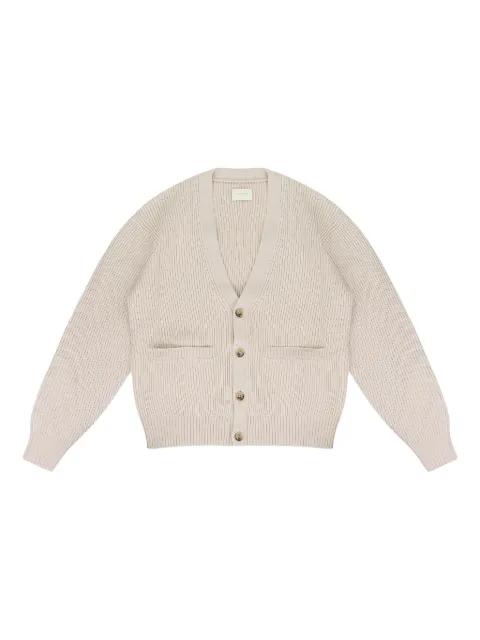 waffle-knit cardigan by AIME LEON DORE