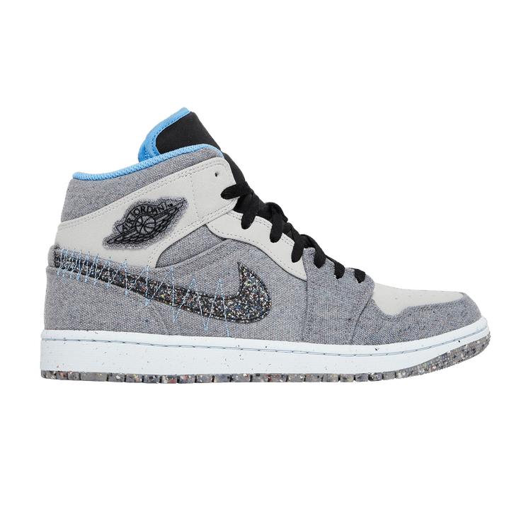 Air Jordan 1 Mid 'Crater Grey University Blue' by AIR JORDAN