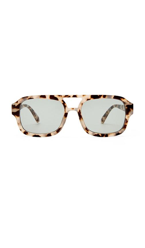 AIRE Aquarius Sunglasses in Cookie Tort & Smoke Tint in Brown by AIRE