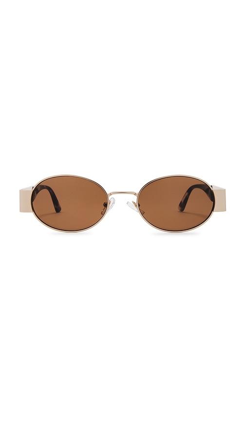 AIRE Mars Satin Gold & Charcoal Tort in Metallic Gold by AIRE