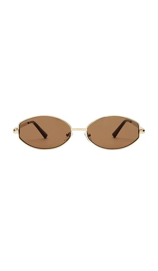 AIRE Objective Sunglasses in Metallic Gold by AIRE