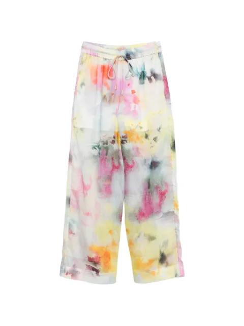 Adina floral-print trousers by AJE