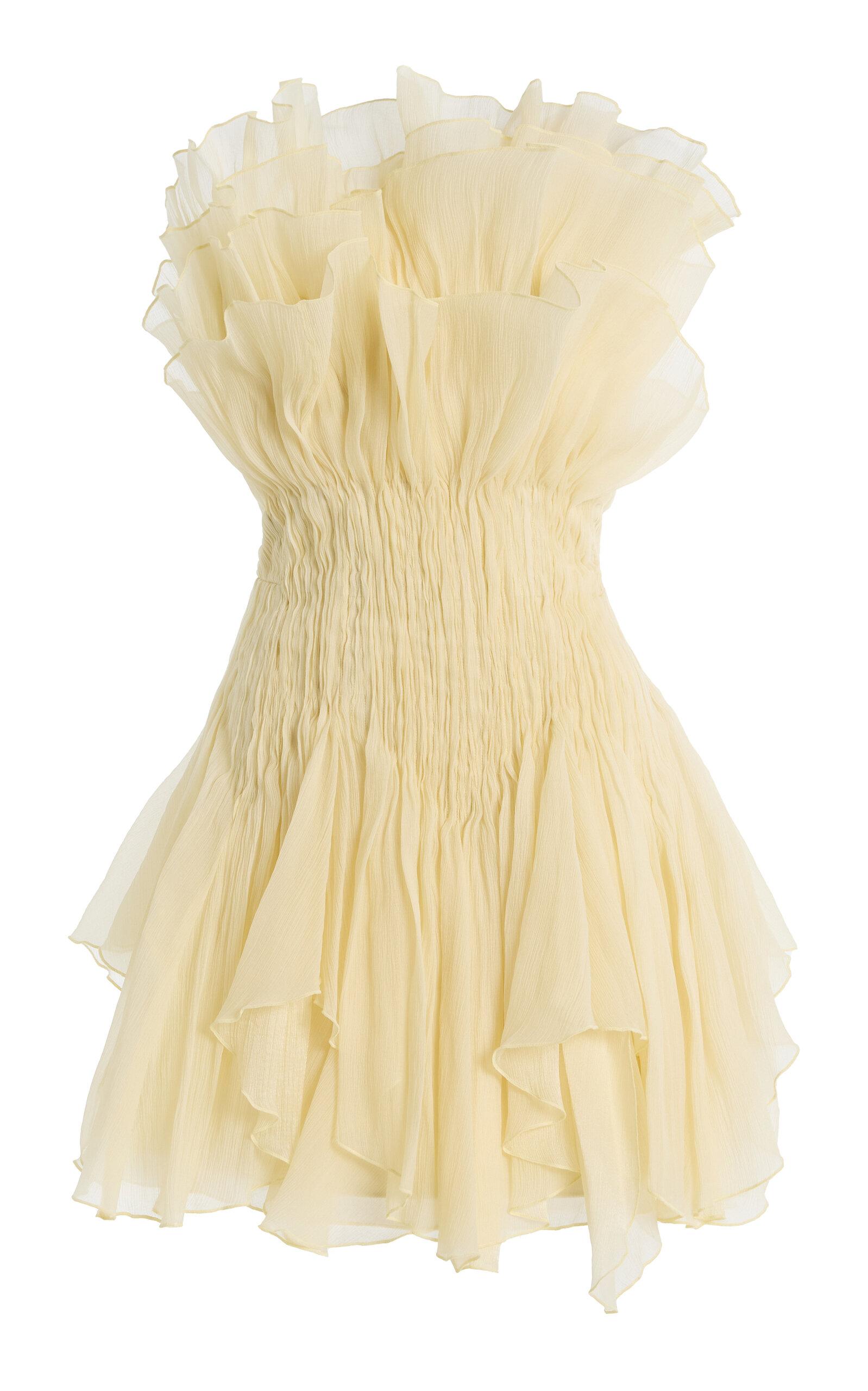 Aje Nisha One-Shoulder Organza Mini Dress - Moda Operandi by AJE