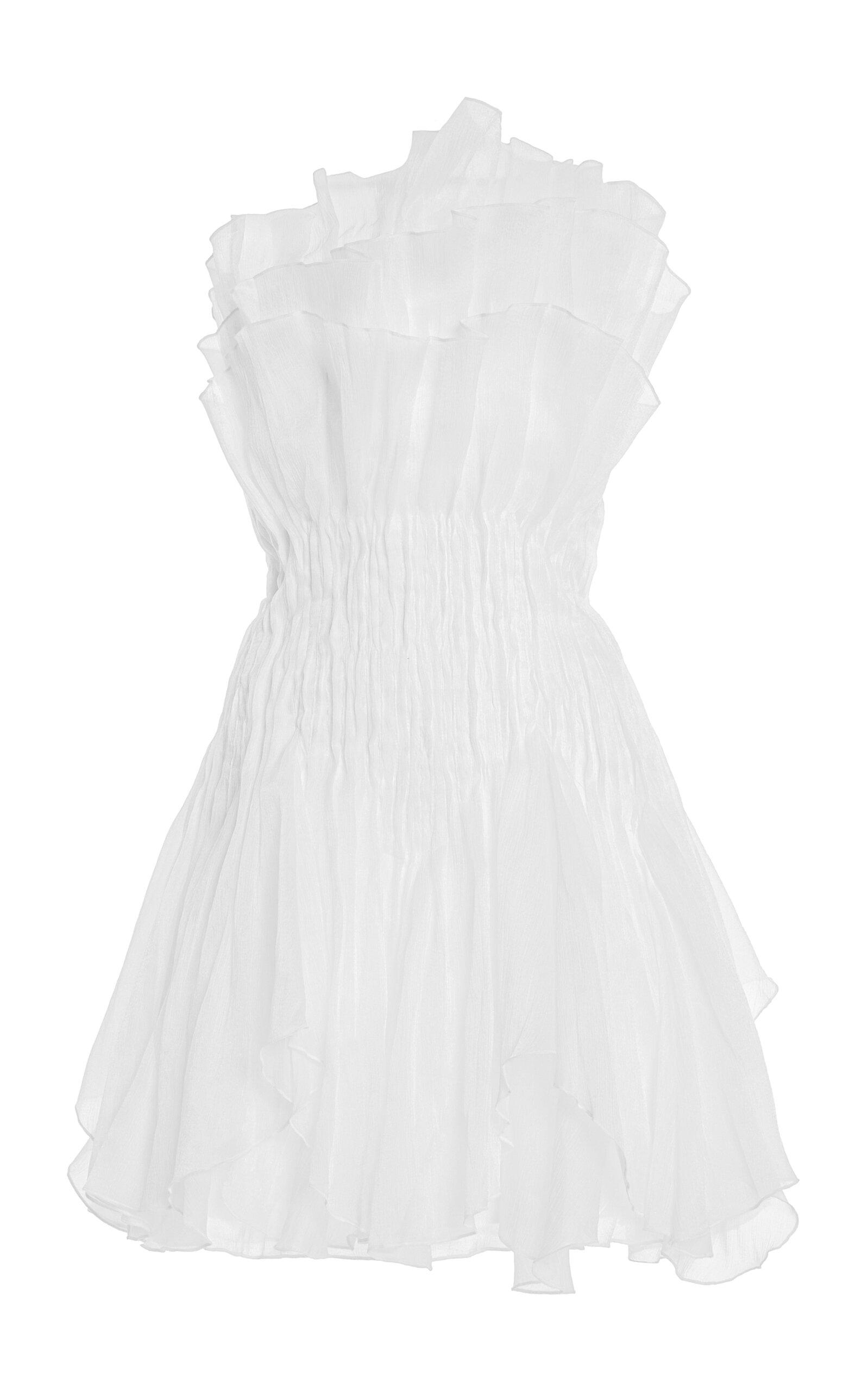 Aje Nisha One-Shoulder Organza Mini Dress - Moda Operandi by AJE