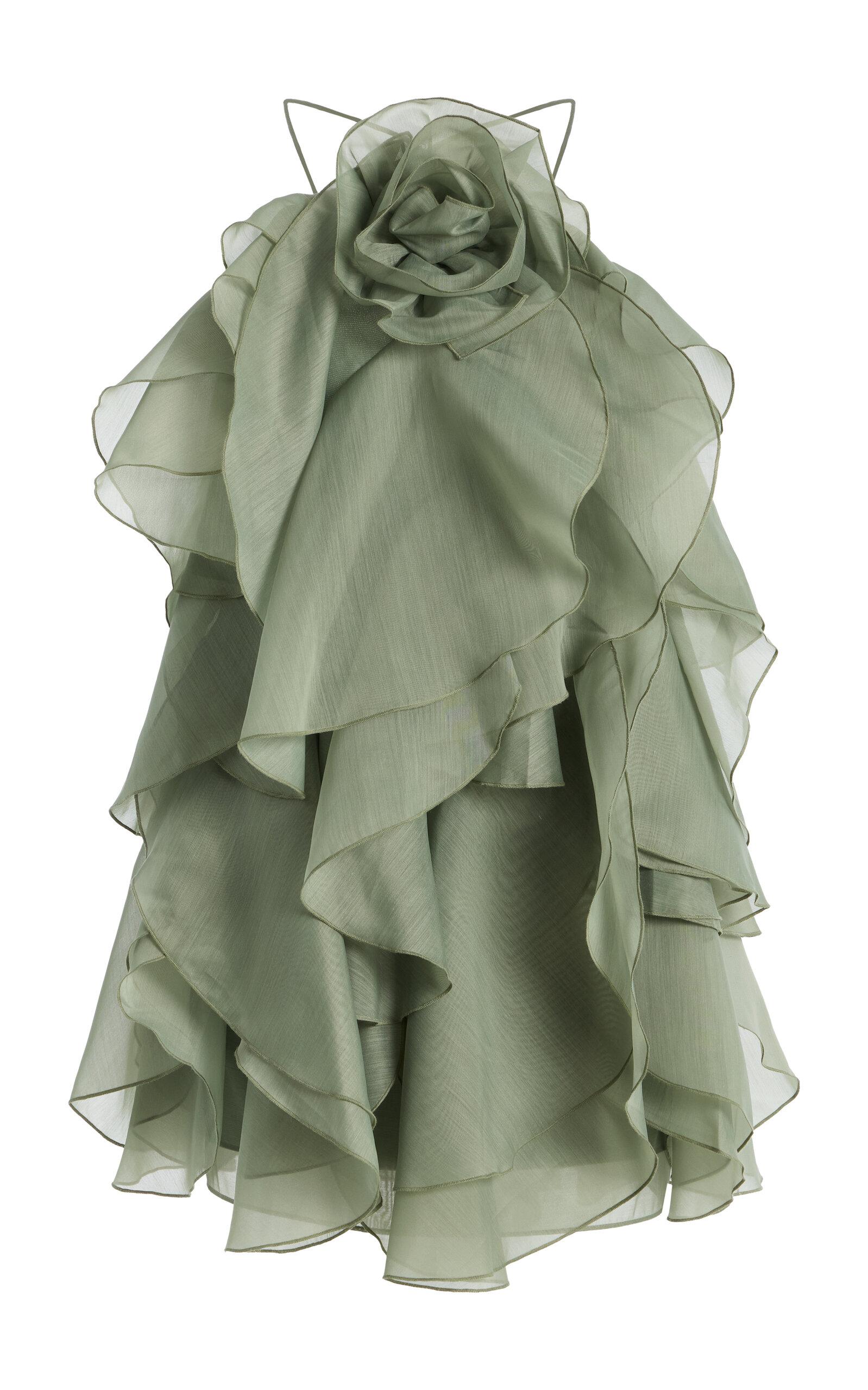 Aje Pandorea Layered Organza Mini Dress - Moda Operandi by AJE