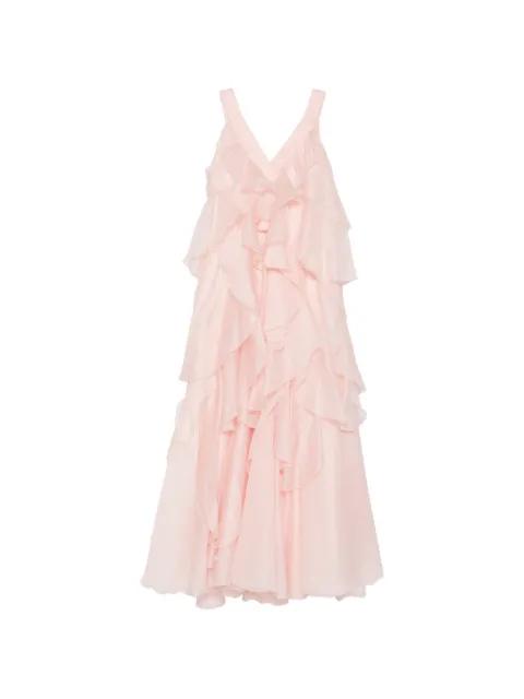 Athena ruffled gown by AJE
