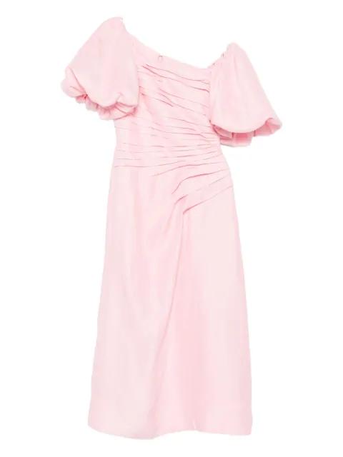 Cadence ruched midi dress by AJE