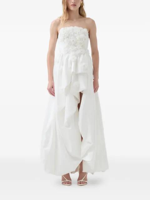 Carina floral strapless maxi dress by AJE
