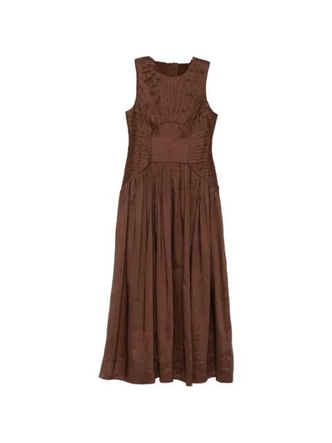 Medea pleated-bodice dress by AJE