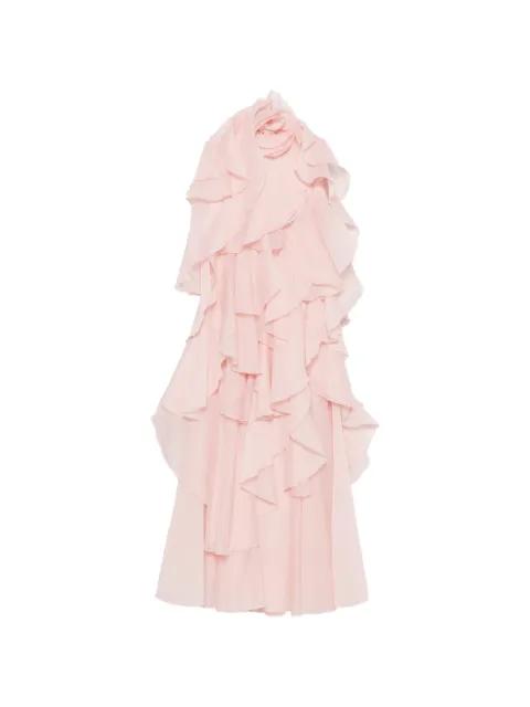 Pandorea ruffled layered maxi dress by AJE