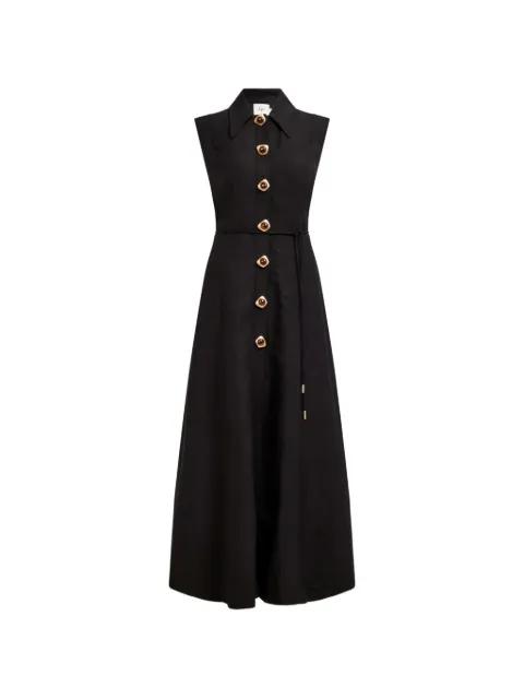 Sasha button-up collared midi dress by AJE