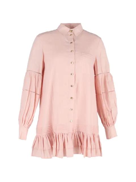 lotus ruffle mini dress by AJE