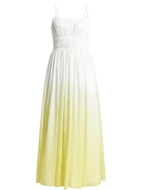 ruched-detailing dress by AJE