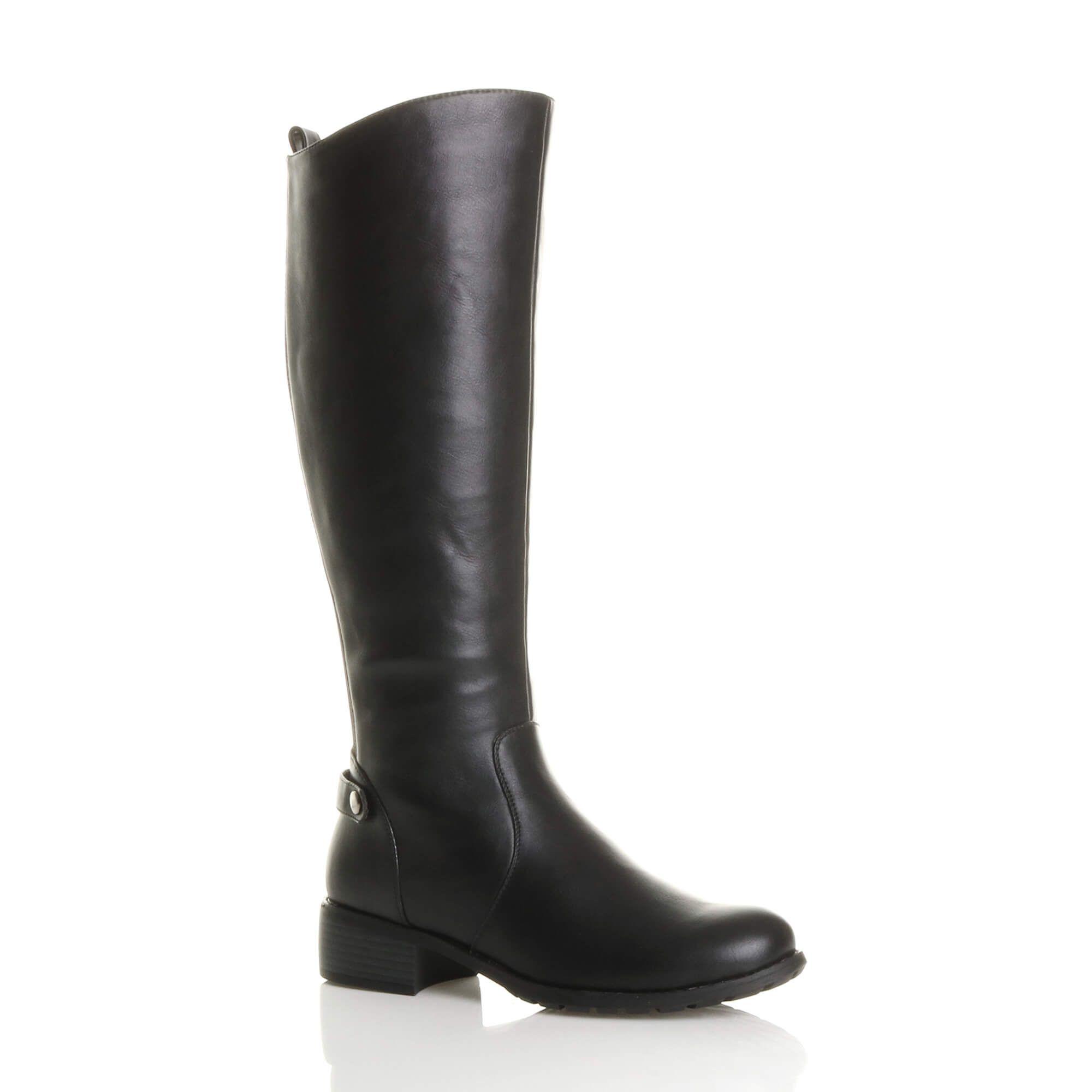 Calf Riding Boots by AJVANI