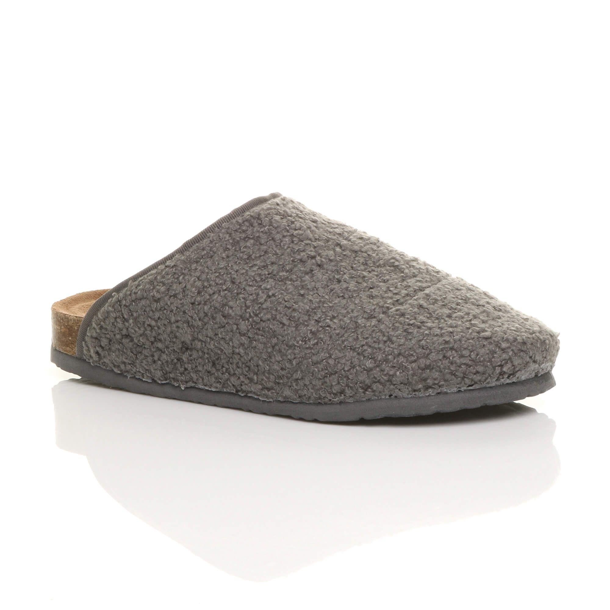 Flat  Heel Footbed Grip Sole House Shoes  Slippers by AJVANI