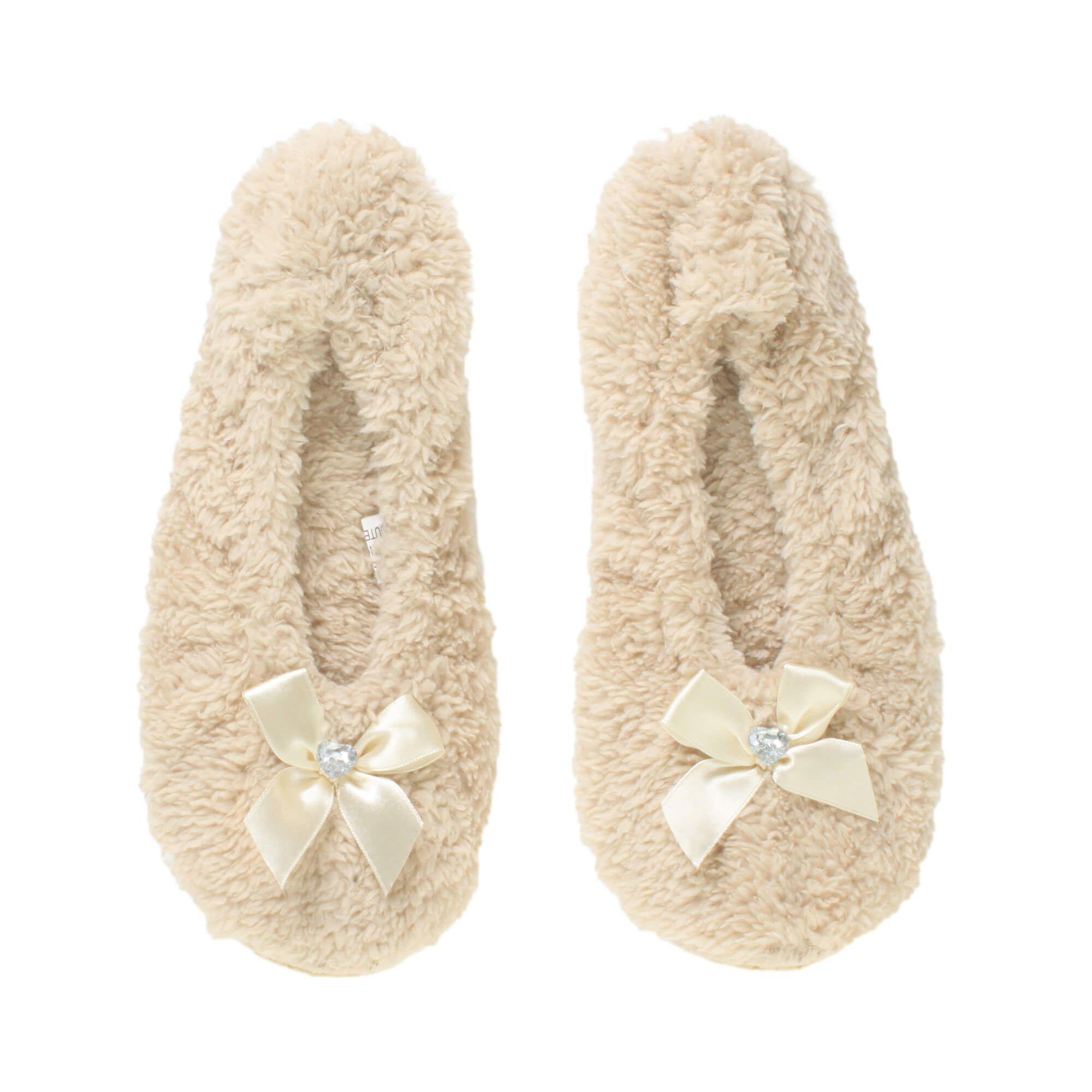 Grip Sole Footsie Sock Slippers by AJVANI