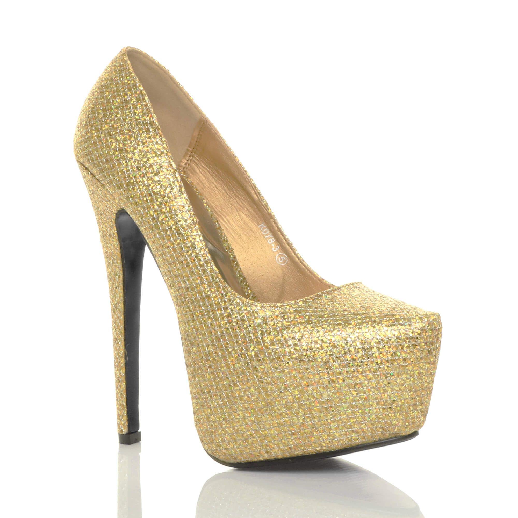 High  Heel Platform  Court Shoes by AJVANI