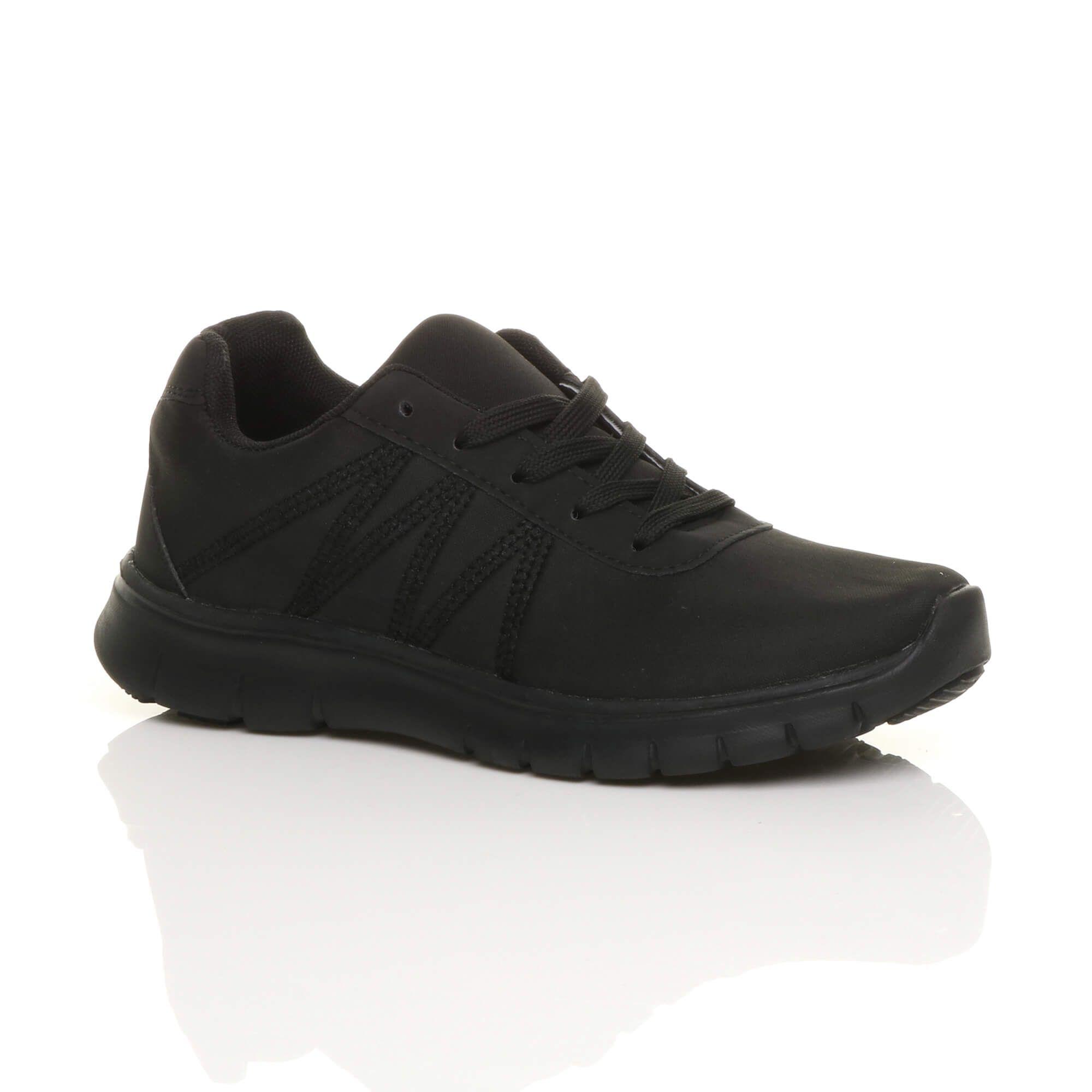 Low  Heel Lace Up Memory Foam  Trainers by AJVANI