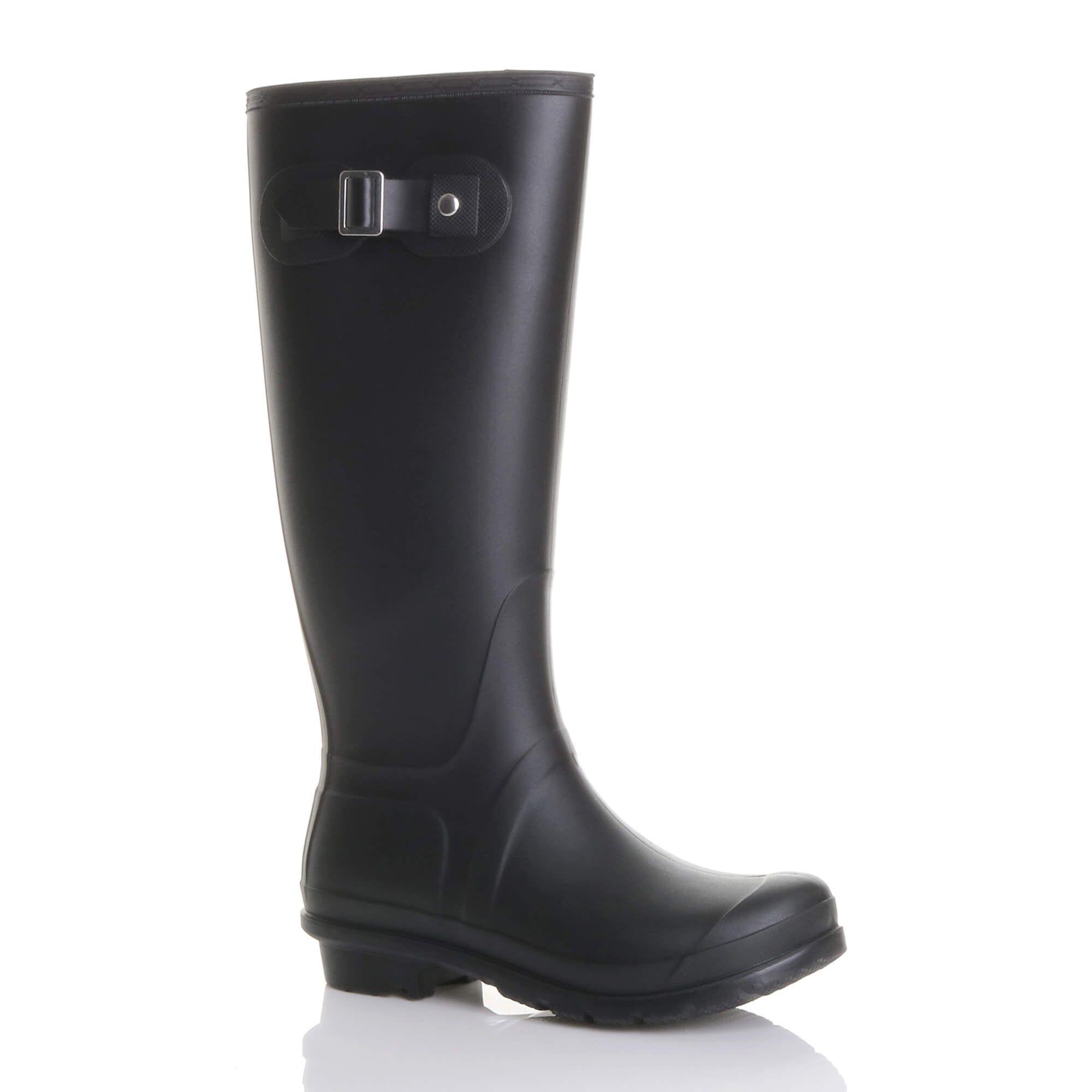 Low  Heel Wellington Boots  Wellies by AJVANI