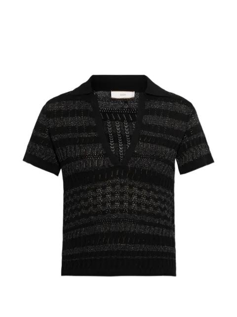 V-neck knitted top by AKEP