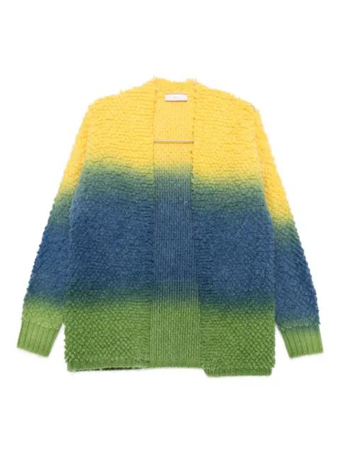 colour-block cardigan by AKEP