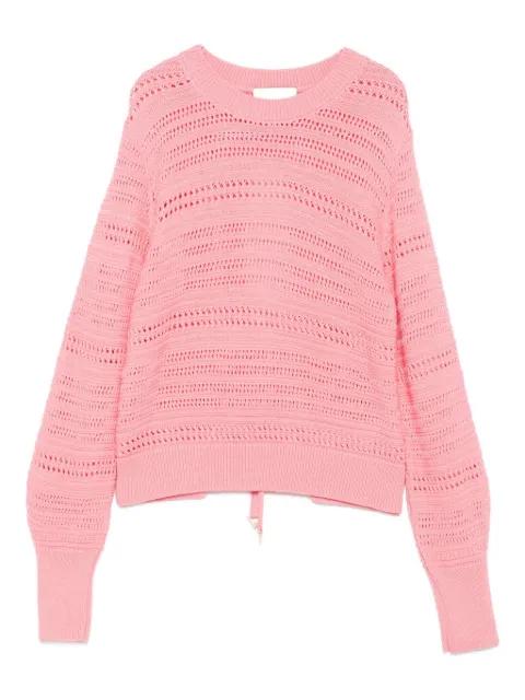 open-knit sweater by AKEP