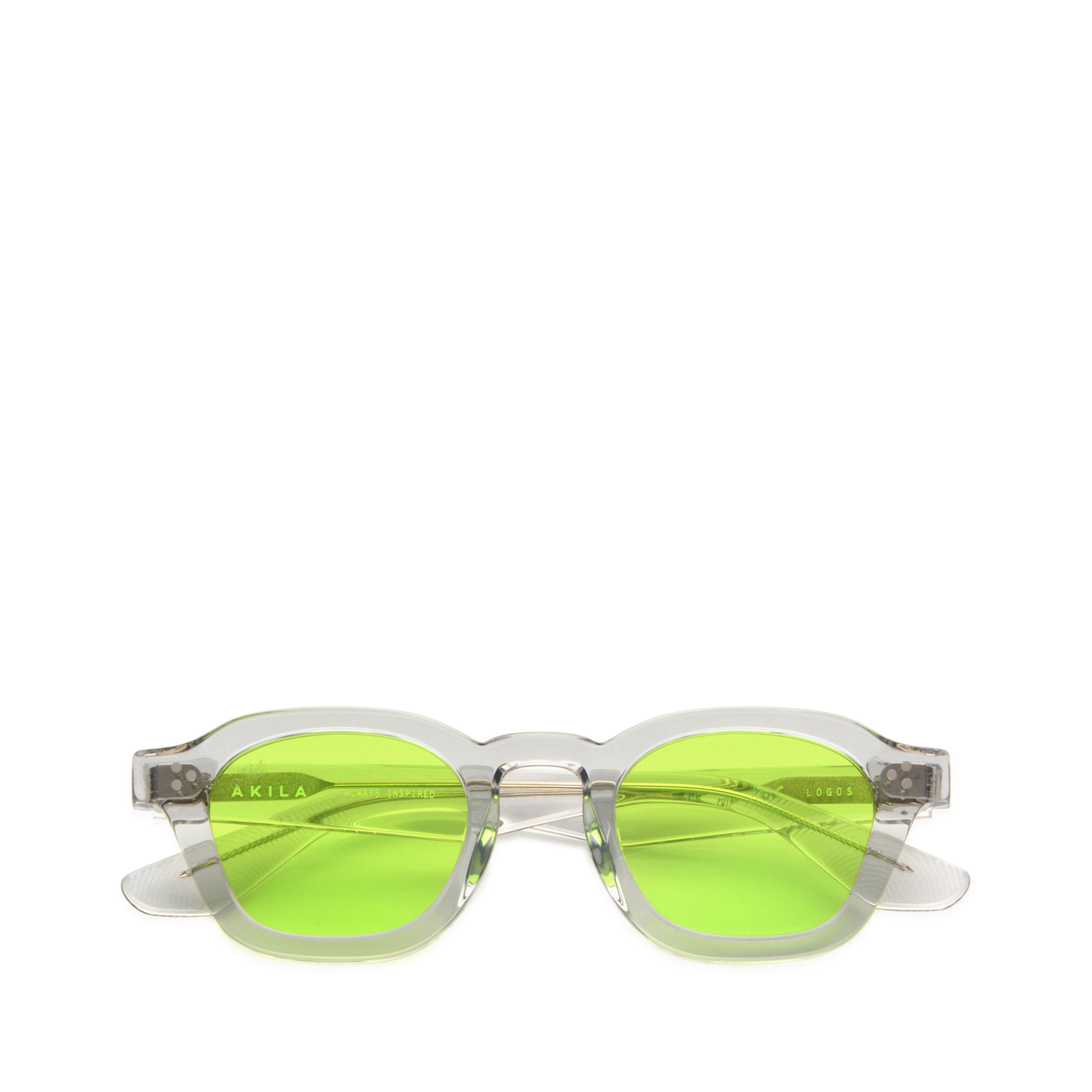 Akila Eyewear - Logos Sunglasses - (Cement/Green) by AKILA