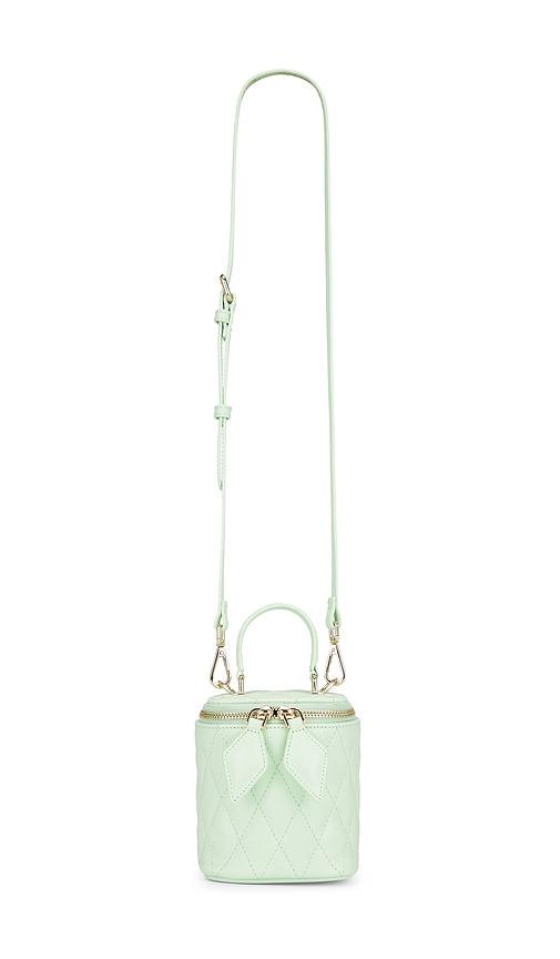 AKNVAS x REVOLVE Luca Mini Quilted Bag in Green by AKNVAS
