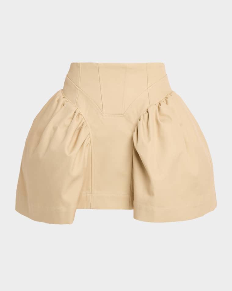 Dean Canvas Bubble Skirt by AKNVAS