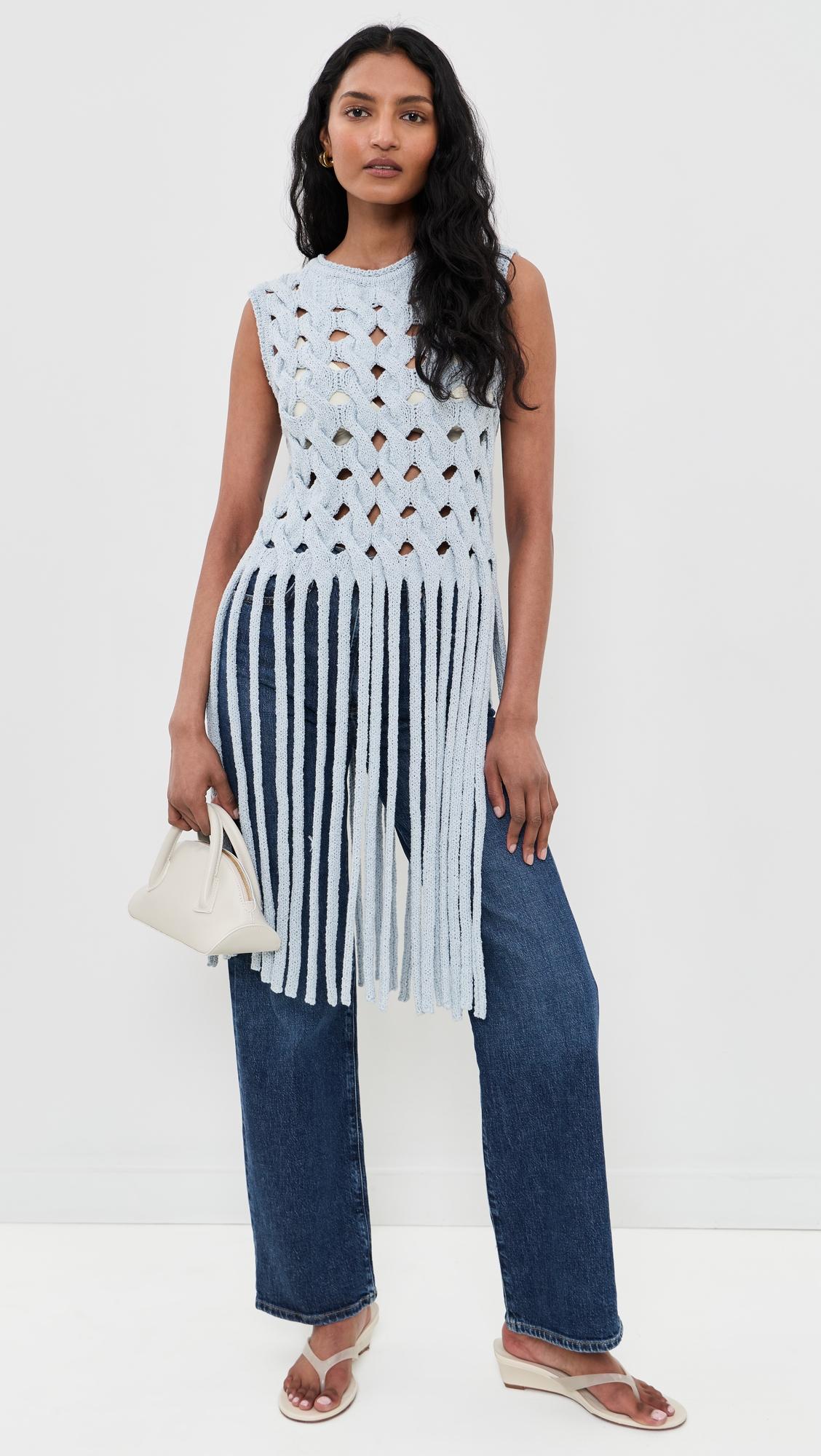 Kiki Fringe Top by AKNVAS