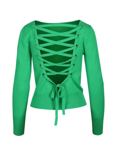 Lily lace-up top by AKNVAS