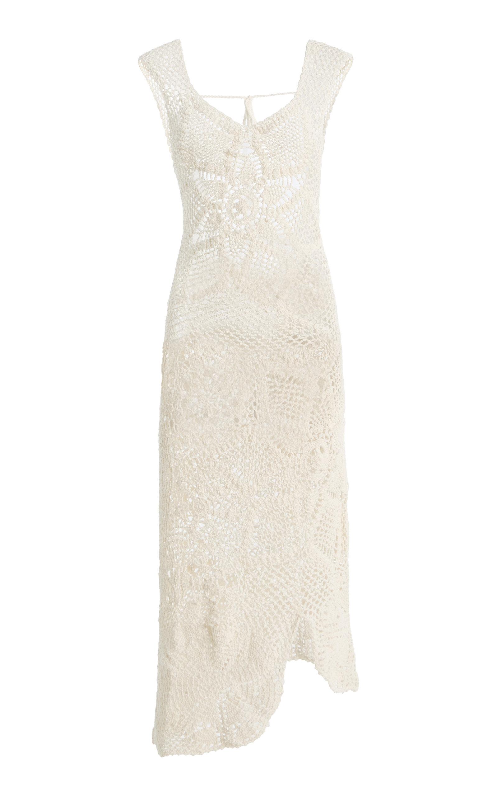 Akoia Swim Crochet Asymmetrical Cottonidi Dress -oda Operandi by AKOIA SWIM